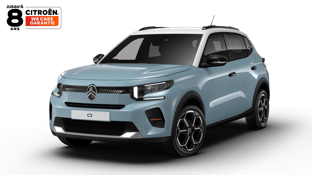 C3 Turbo 100ch, boîte manuelle, YOU - Citroën - Saint-Denis - Citroën Paris 15