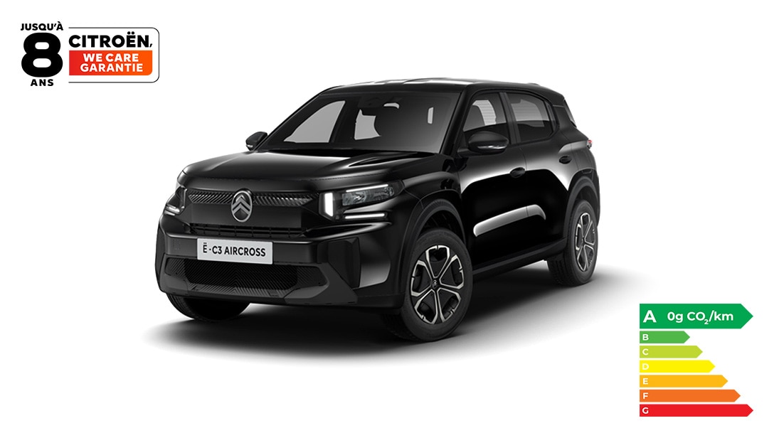 ë-C3 Aircross Electrique 113ch, autonomie confort, YOU, 5 places - Citroën chez Citroën Saint-Denis et Citroën Paris 15ème NEUBAUER