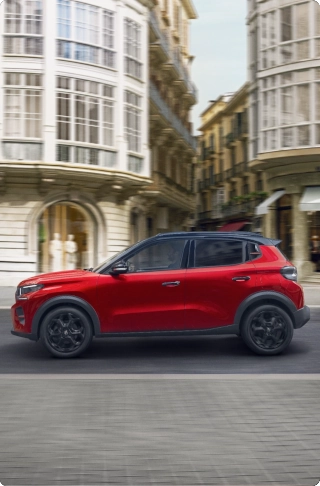 Vue côté de Citroën ë-C3 un confort hors pair pour une mobilité fluide, abordable.