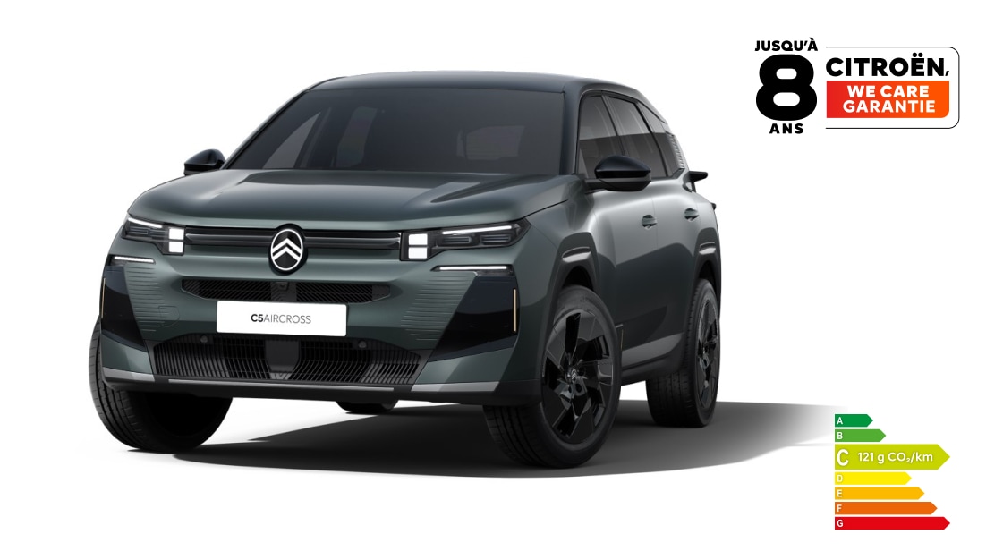 Nouveau C5 Aircross Hybride 145ch boîte automatique, YOU chez Citroën Saint-Denis et Citroën Paris 15ème NEUBAUER