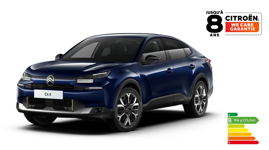 C4 X - Citroën chez Citroën Saint-Denis et Citroën Paris 15ème NEUBAUER