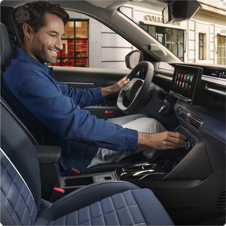 Logo ChatGPT mettant en avant l’assistant vocal alimenté par l’intelligence artificielle disponible dans les véhicules Citroën.